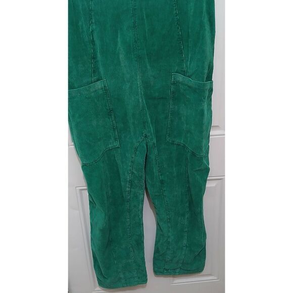 We the free womens xl corduroy jumpsuit emerald green - Picture 3 of 8